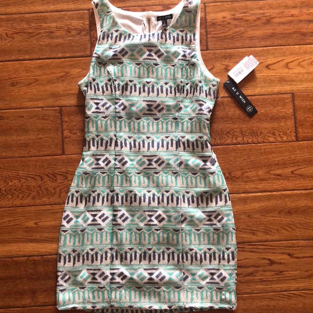 As U Wish sequin dress